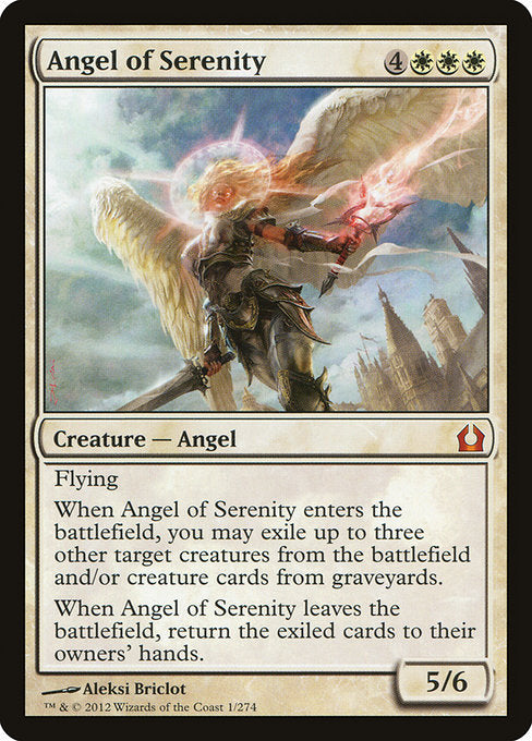 Angel of Serenity front