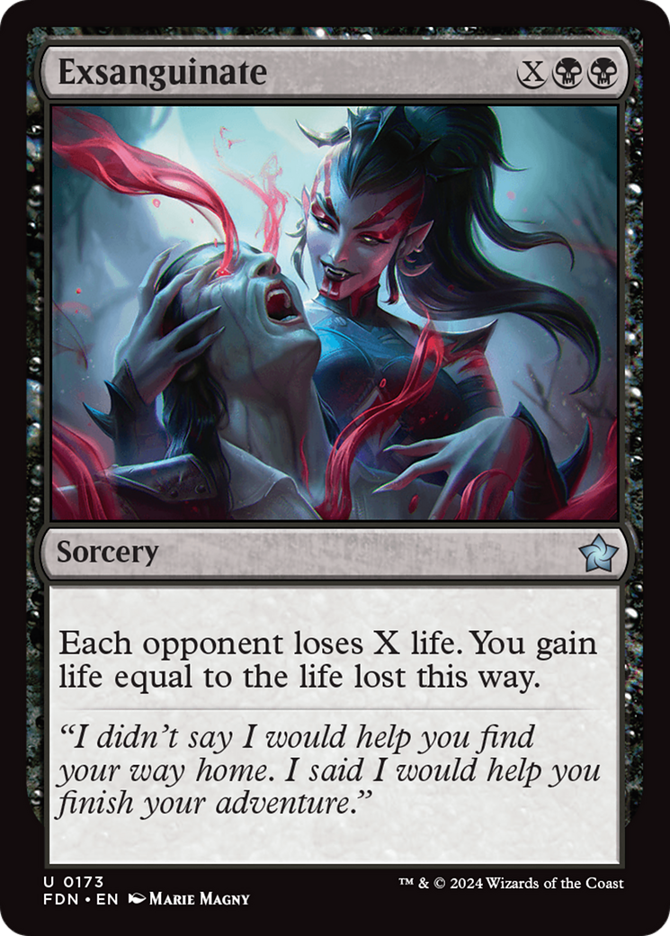 Exsanguinate (FDN) 173 - WZRD TCG