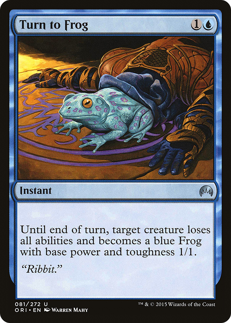 Turn to Frog (ORI) 81 - WZRD TCG