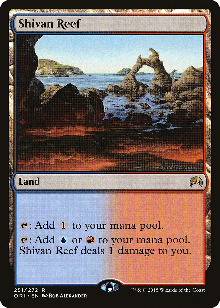 Shivan Reef (ORI) 251