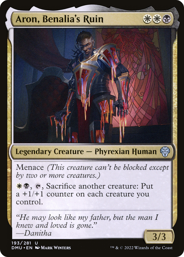 Aron, Benalia's Ruin (DMU) 193