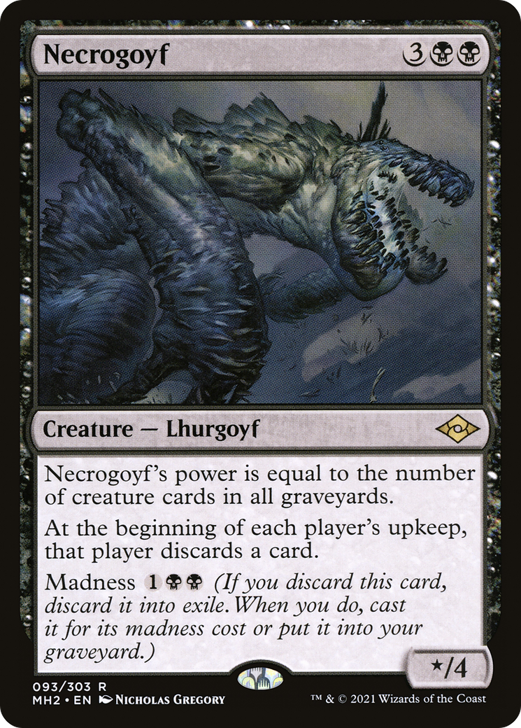 Necrogoyf (MH2) 93