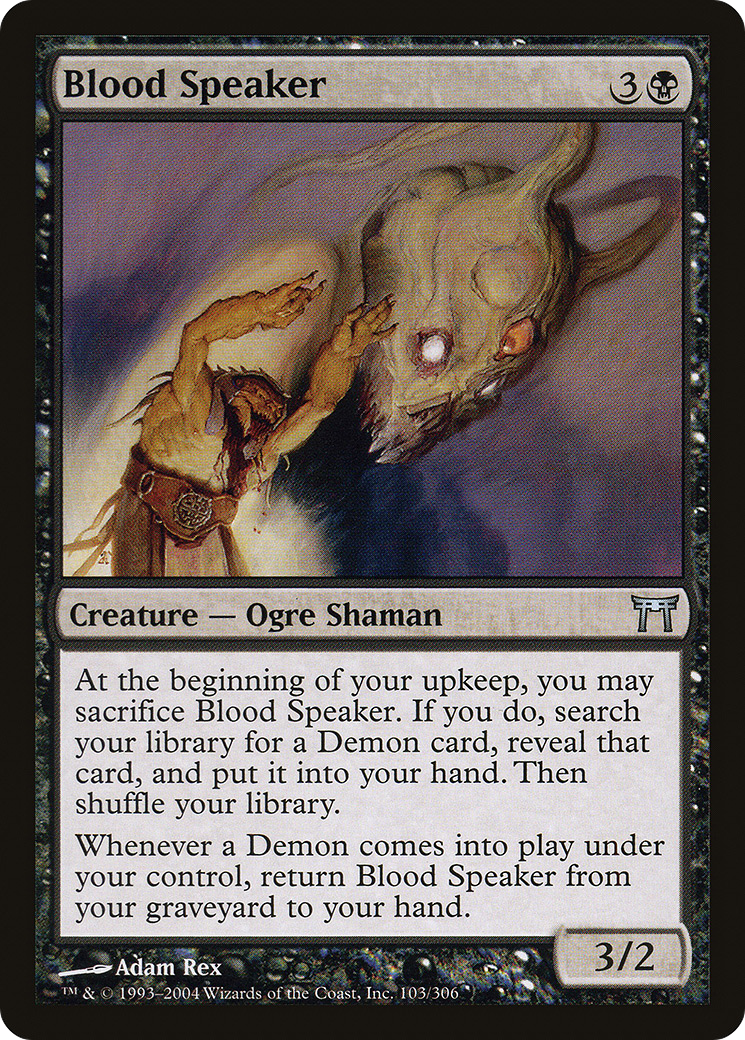 Blood Speaker (CHK) 103 - WZRD TCG