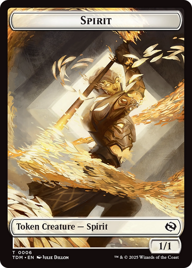 Spirit Token // Spirit (TTDM) 6 - WZRD TCG