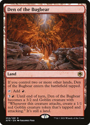 Den of the Bugbear front