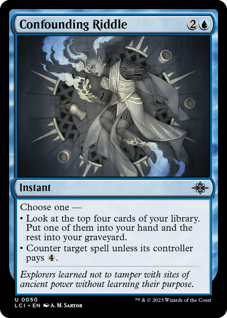 Confounding Riddle (LCI) 50 - WZRD TCG