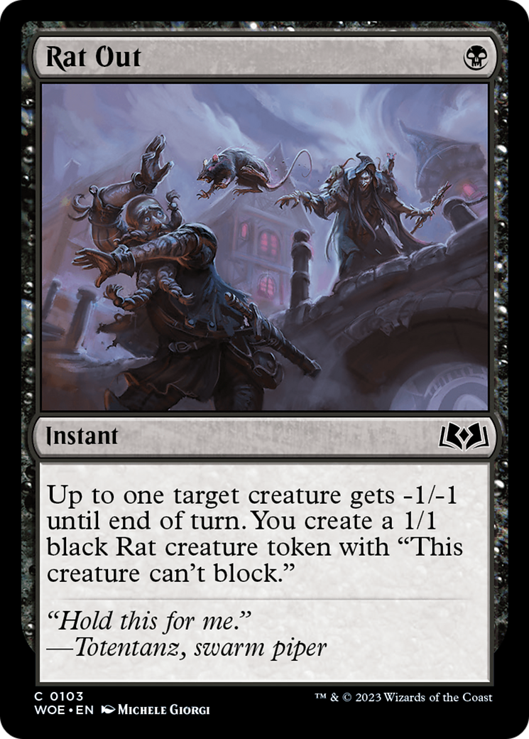 Rat Out (WOE) 103