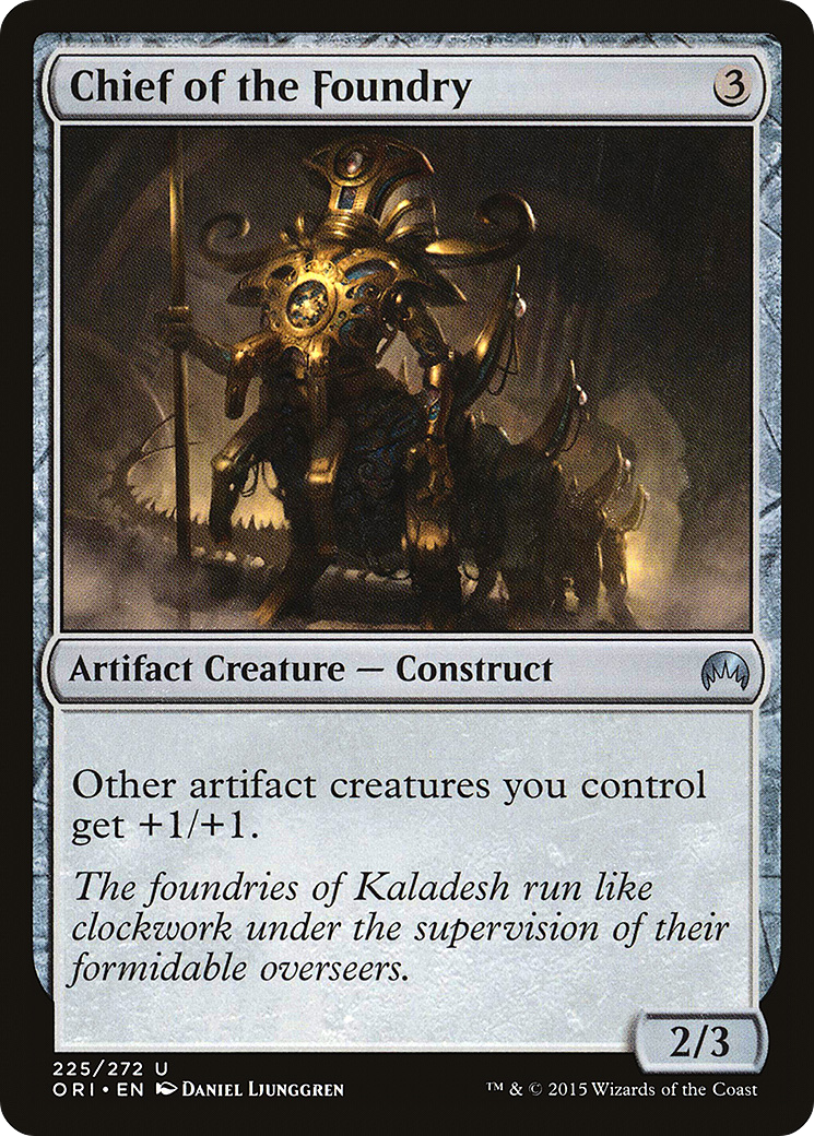 Chief of the Foundry (ORI) 225 - WZRD TCG