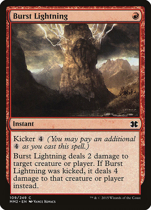 Burst Lightning front
