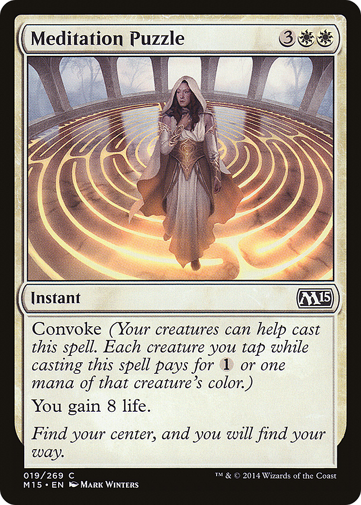 Meditation Puzzle (M15) 19 - WZRD TCG