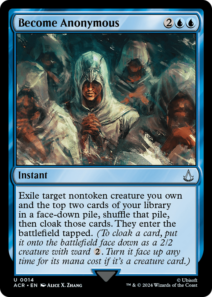 Become Anonymous (ACR) 14