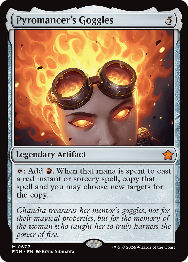 Pyromancer's Goggles (FDN) 677 - WZRD TCG