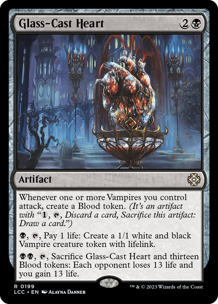 Glass-Cast Heart (LCC) 199 - WZRD TCG