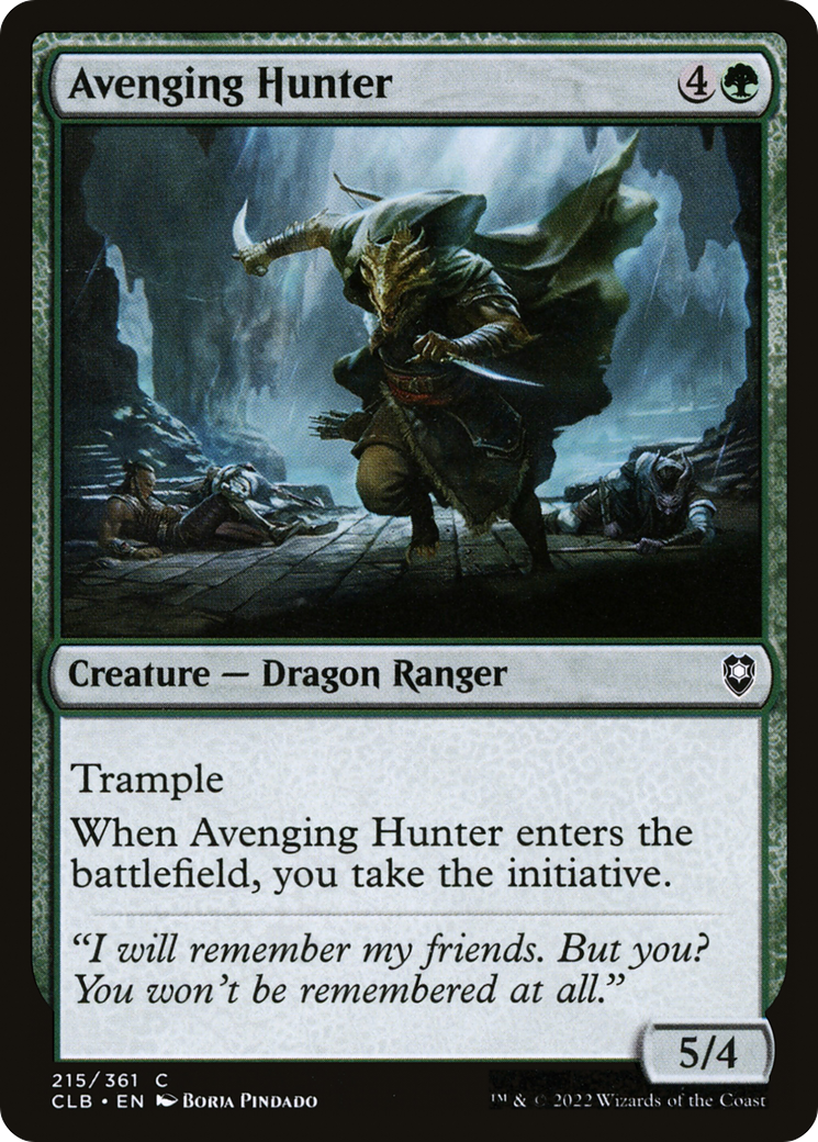 Avenging Hunter (CLB) 215 - WZRD TCG