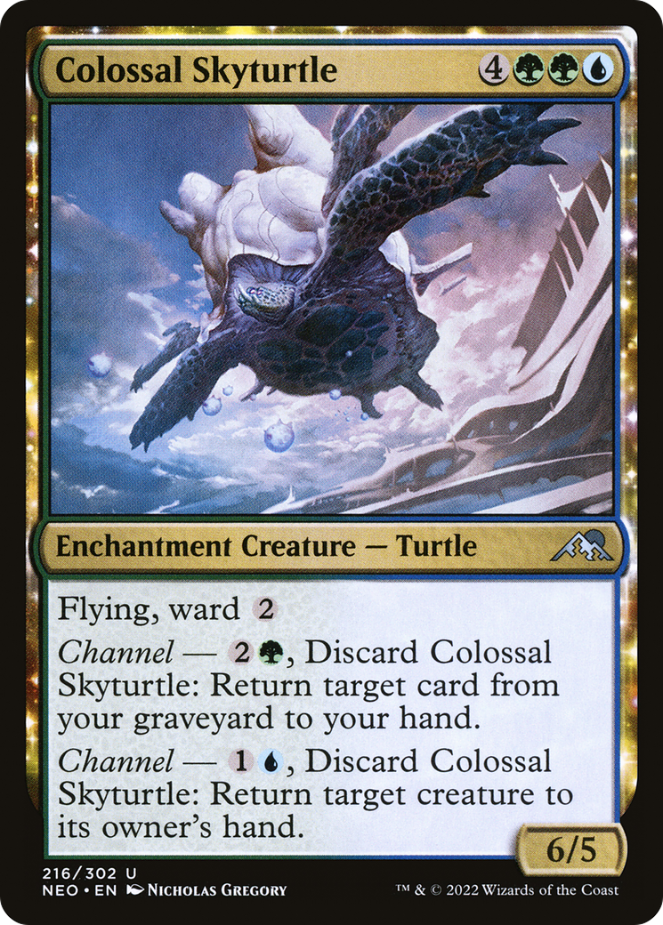 Colossal Skyturtle (NEO) 216 - WZRD TCG