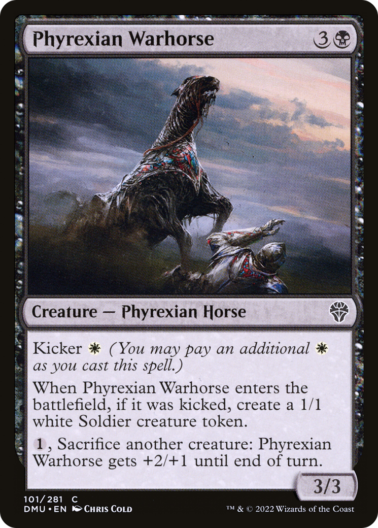 Phyrexian Warhorse (DMU) 101