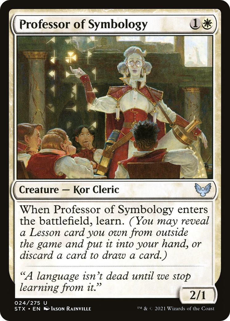 Professor of Symbology (STX) 24