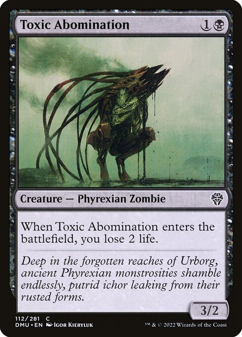 Toxic Abomination front