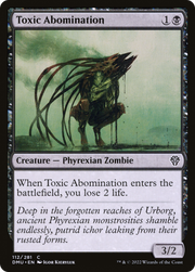 Toxic Abomination (DMU) 112 - WZRD TCG