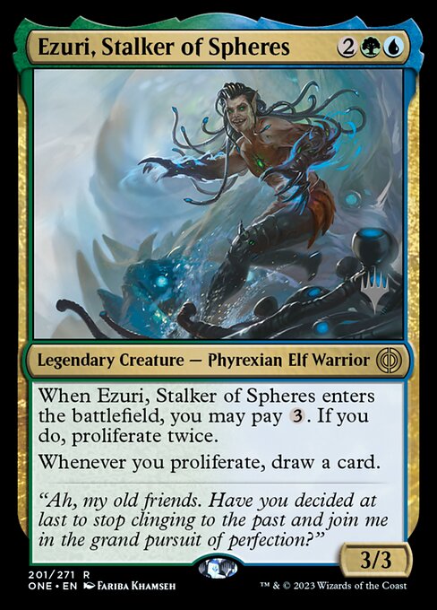 Ezuri, Stalker of Spheres front