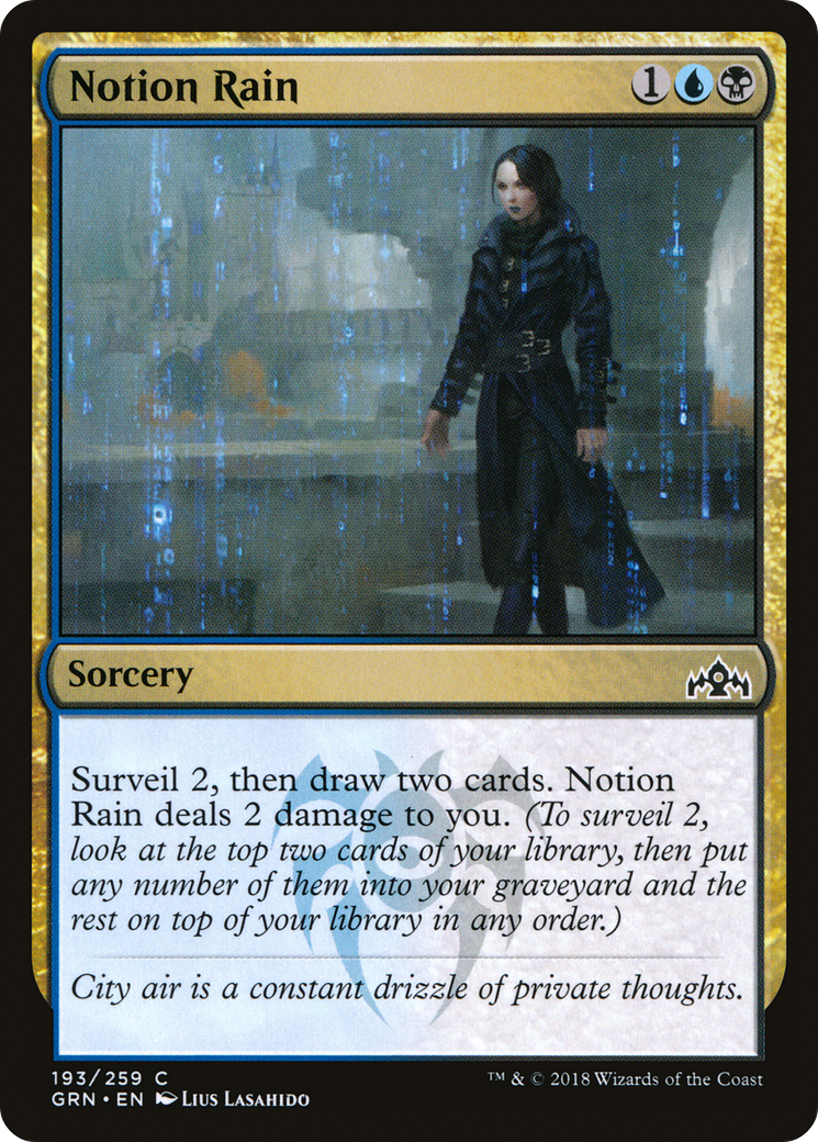 Notion Rain (GRN) 193 - WZRD TCG