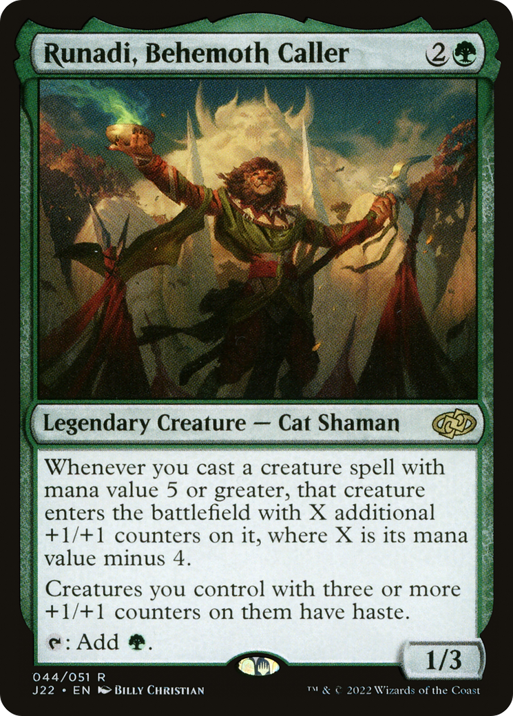 Runadi, Behemoth Caller (J22) 44