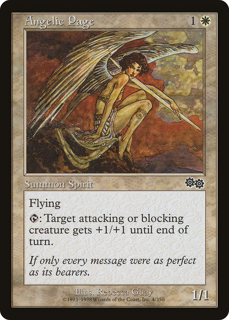 Angelic Page (USG) 4 - WZRD TCG