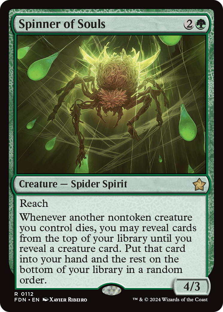 Spinner of Souls (FDN) 112 - WZRD TCG