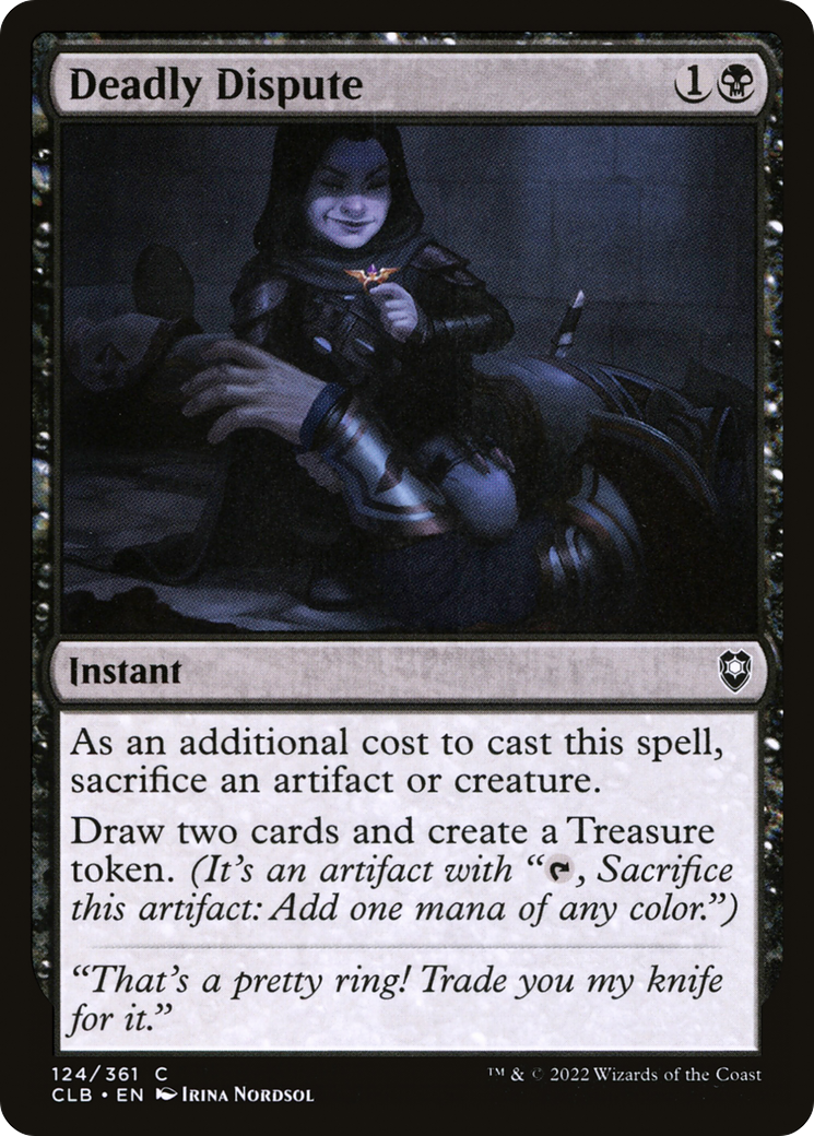 Deadly Dispute (CLB) 124