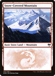 Snow-Covered Mountain (KHM) 283 - WZRD TCG