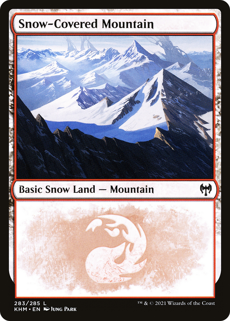 Snow-Covered Mountain (KHM) 283 - WZRD TCG