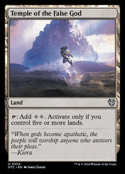 Temple of the False God front