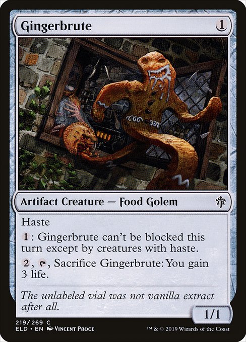 Gingerbrute front