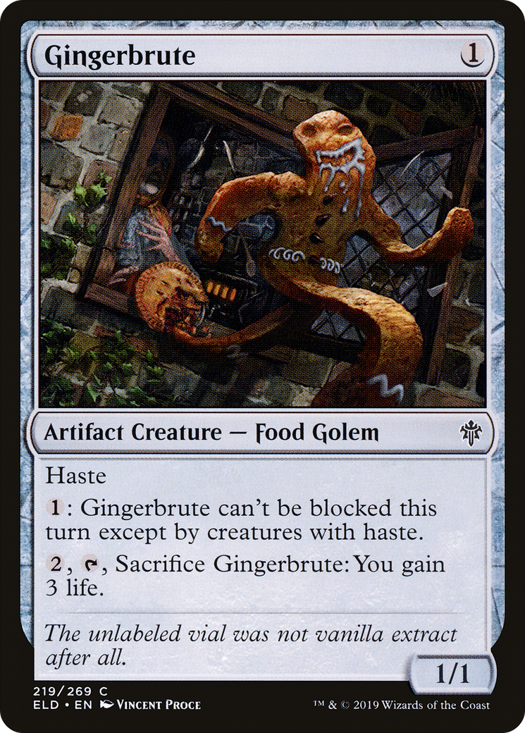 Gingerbrute (ELD) 219 - WZRD TCG