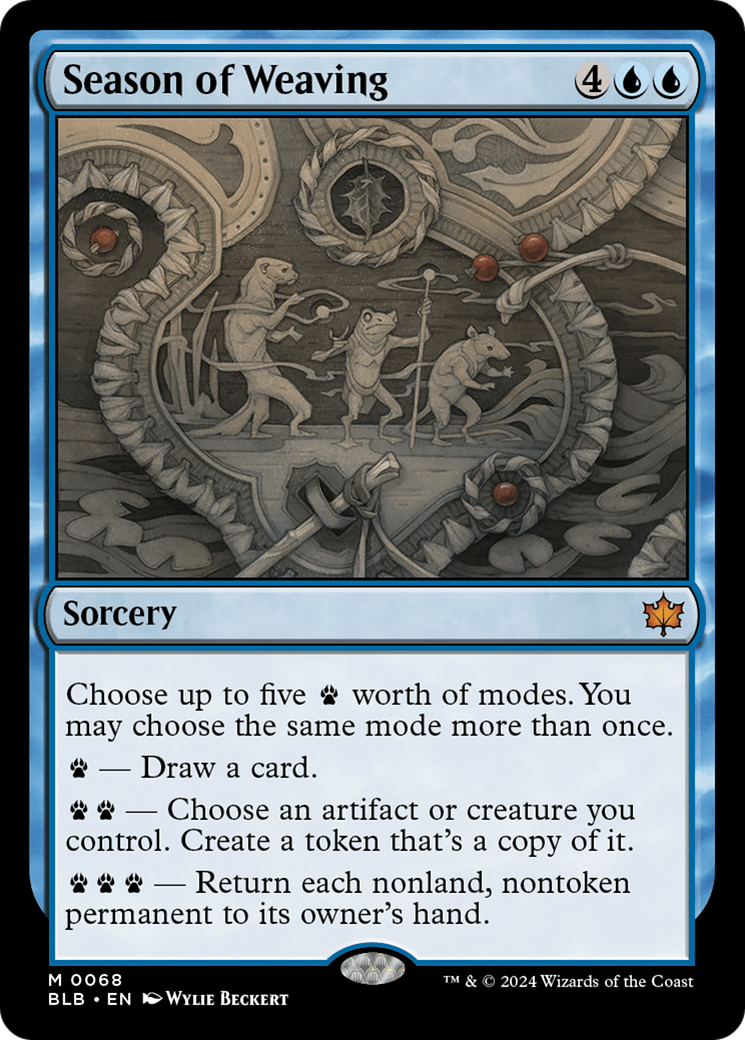 Season of Weaving (BLB) 68 - WZRD TCG