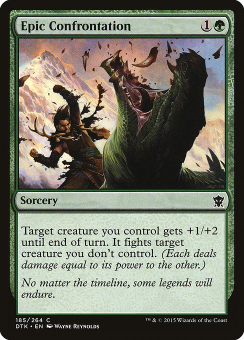 Epic Confrontation front