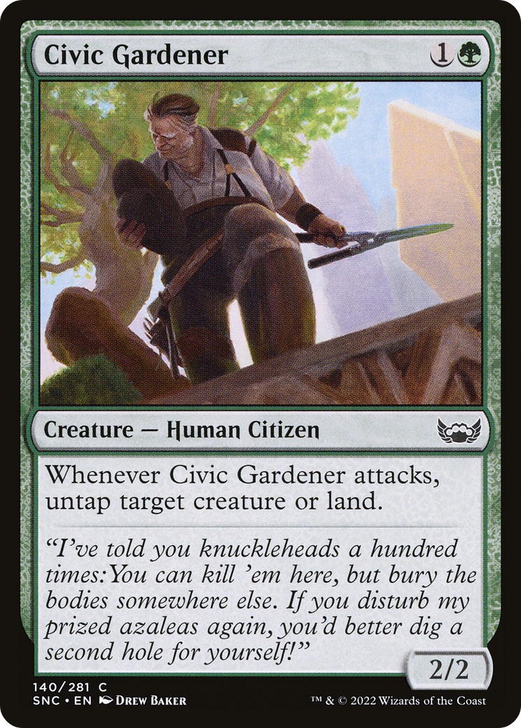 Civic Gardener (SNC) 140 - WZRD TCG