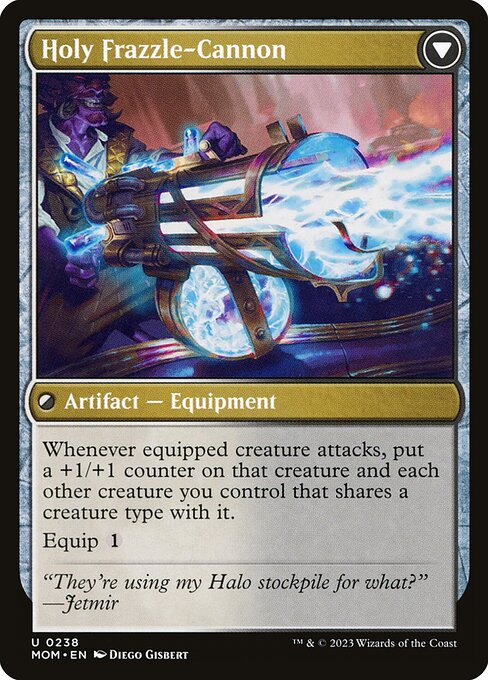 Invasion of New Capenna // Holy Frazzle-Cannon (Back)