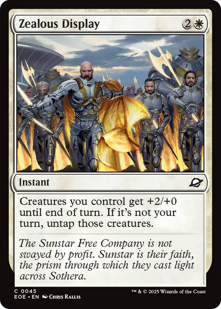 Zealous Display (EOE) 45