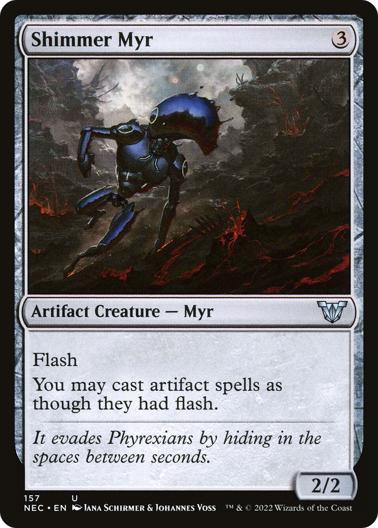 Shimmer Myr (NEC) 157 - WZRD TCG