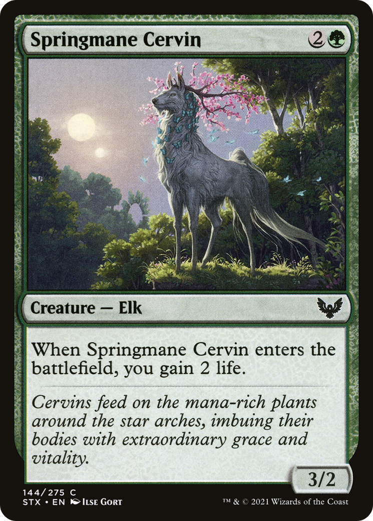 Springmane Cervin (STX) 144 - WZRD TCG