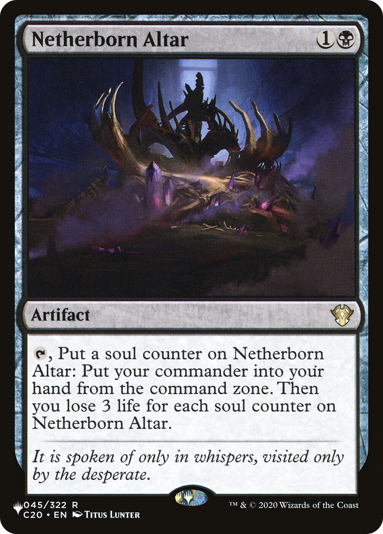 Netherborn Altar (PLST) C20-45