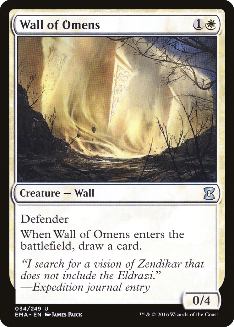 Wall of Omens (EMA) 34 - WZRD TCG