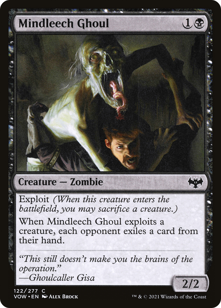 Mindleech Ghoul (VOW) 122 - WZRD TCG