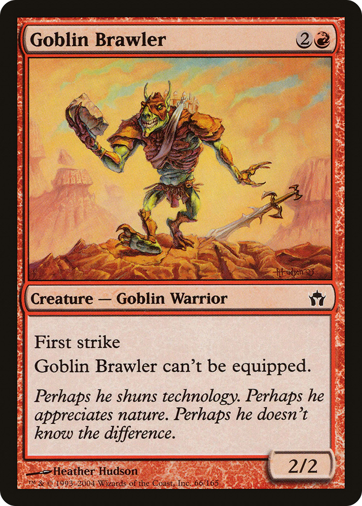 Goblin Brawler (5DN) 66 - WZRD TCG