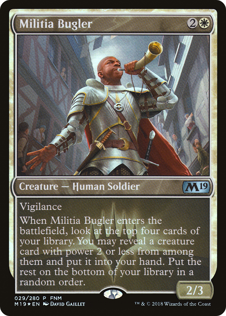 Militia Bugler (PM19) 29 - WZRD TCG