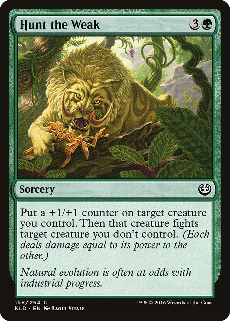 Hunt the Weak (KLD) 158 - WZRD TCG