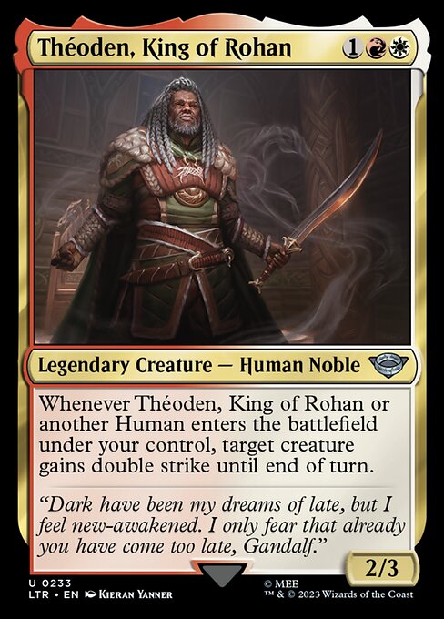 Théoden, King of Rohan front