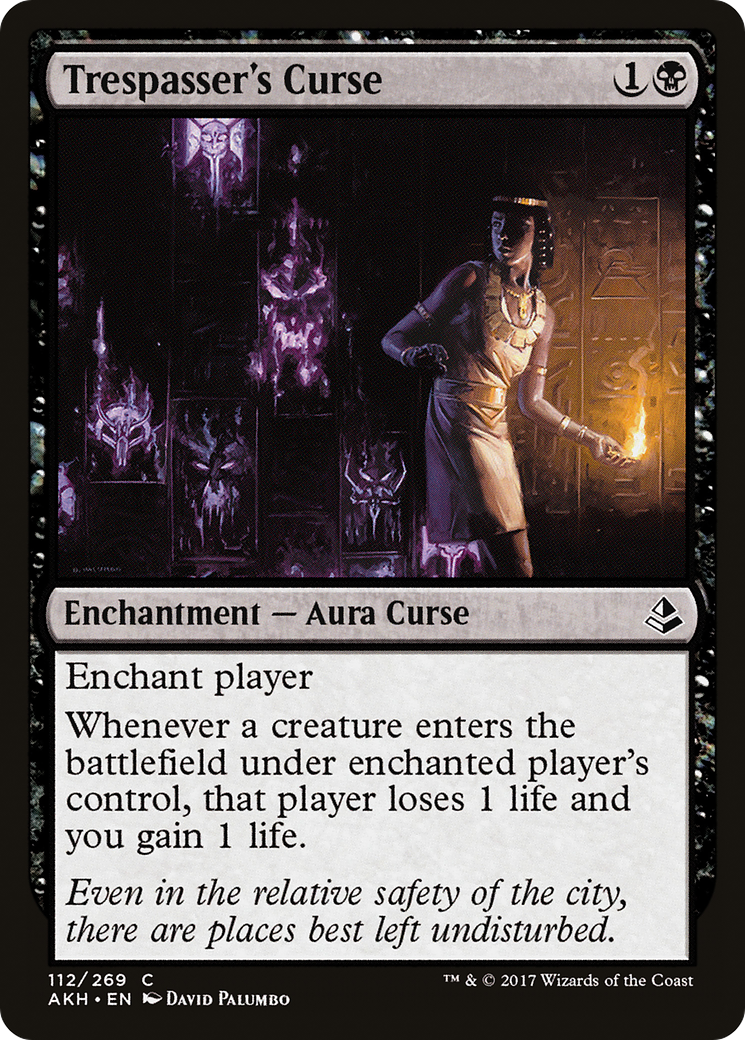 Trespasser's Curse (AKH) 112 - WZRD TCG