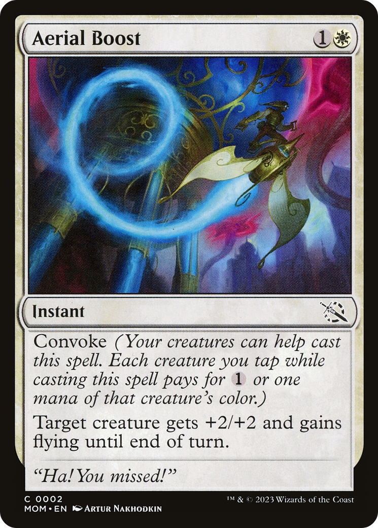Aerial Boost (MOM) 2 - WZRD TCG